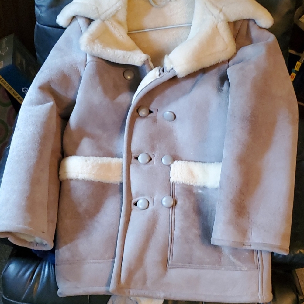 Genuine sherpa coat